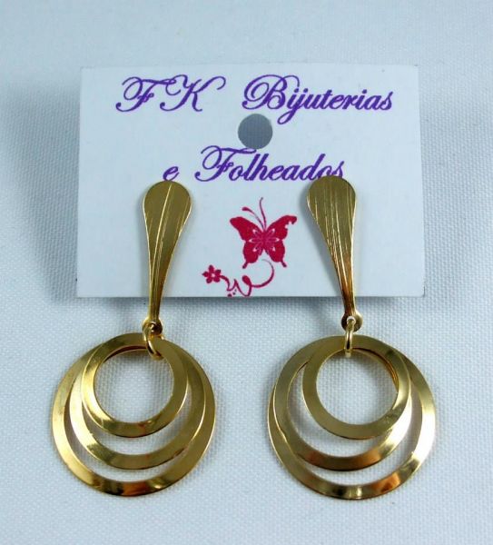 BD 409, Brinco bijuteria folheada